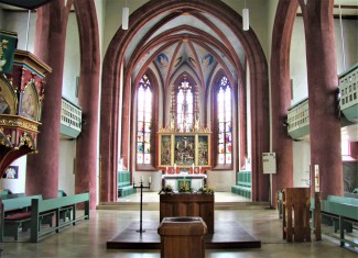 Evang Stadtkirche Neustadt Aisch Chorraum