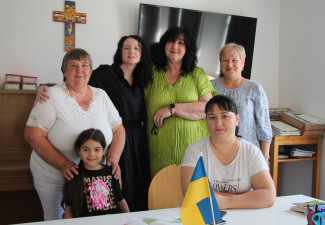 Gruppe Ukrainischer Frauen Emskirchen Juni 2023