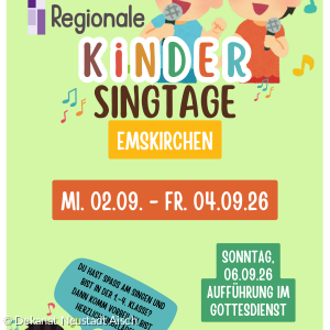 Kindersingtage 2026